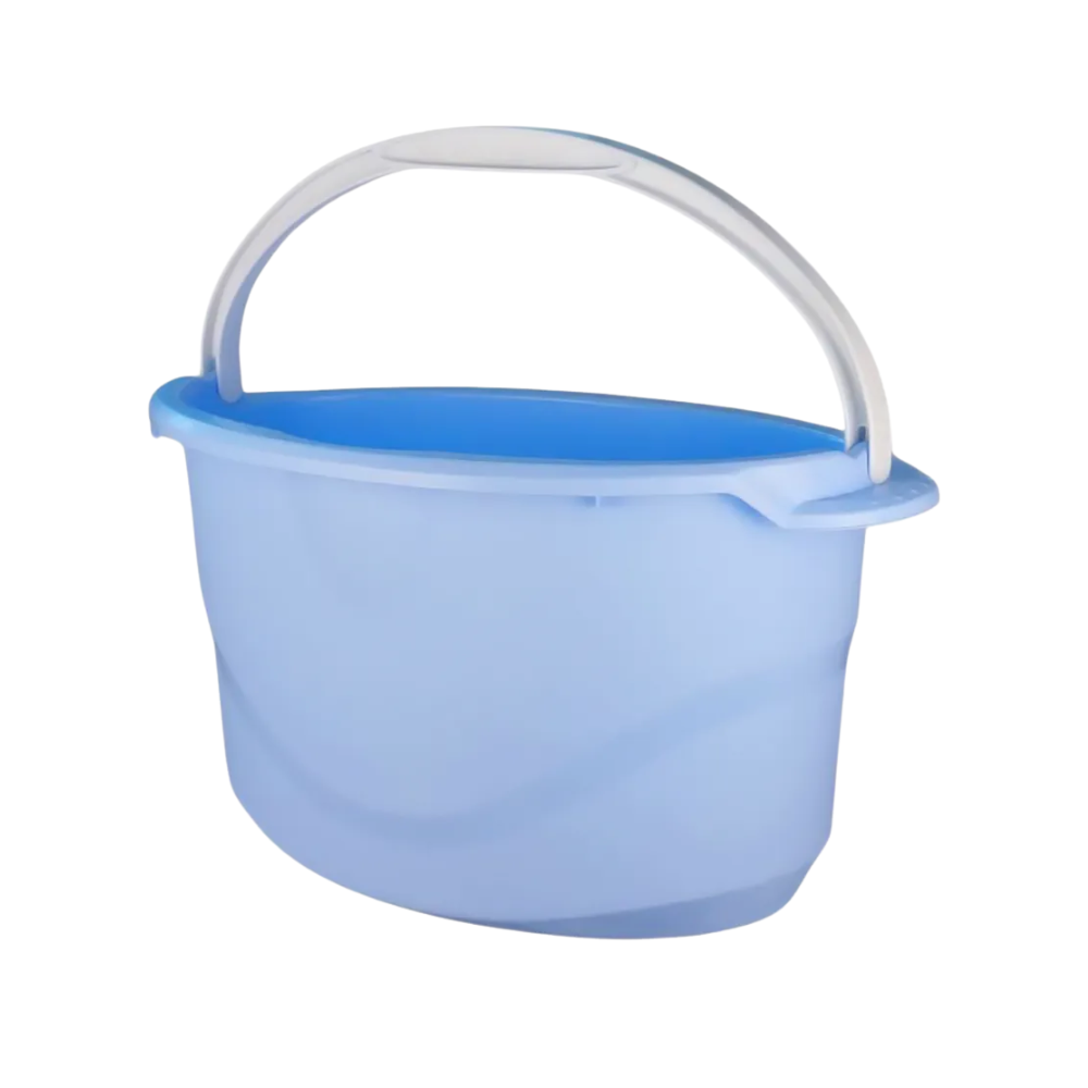 Відро господарське овальне SoloPlast ВО-16 пластикове з ручкою 16 л (28144615) - фото 1