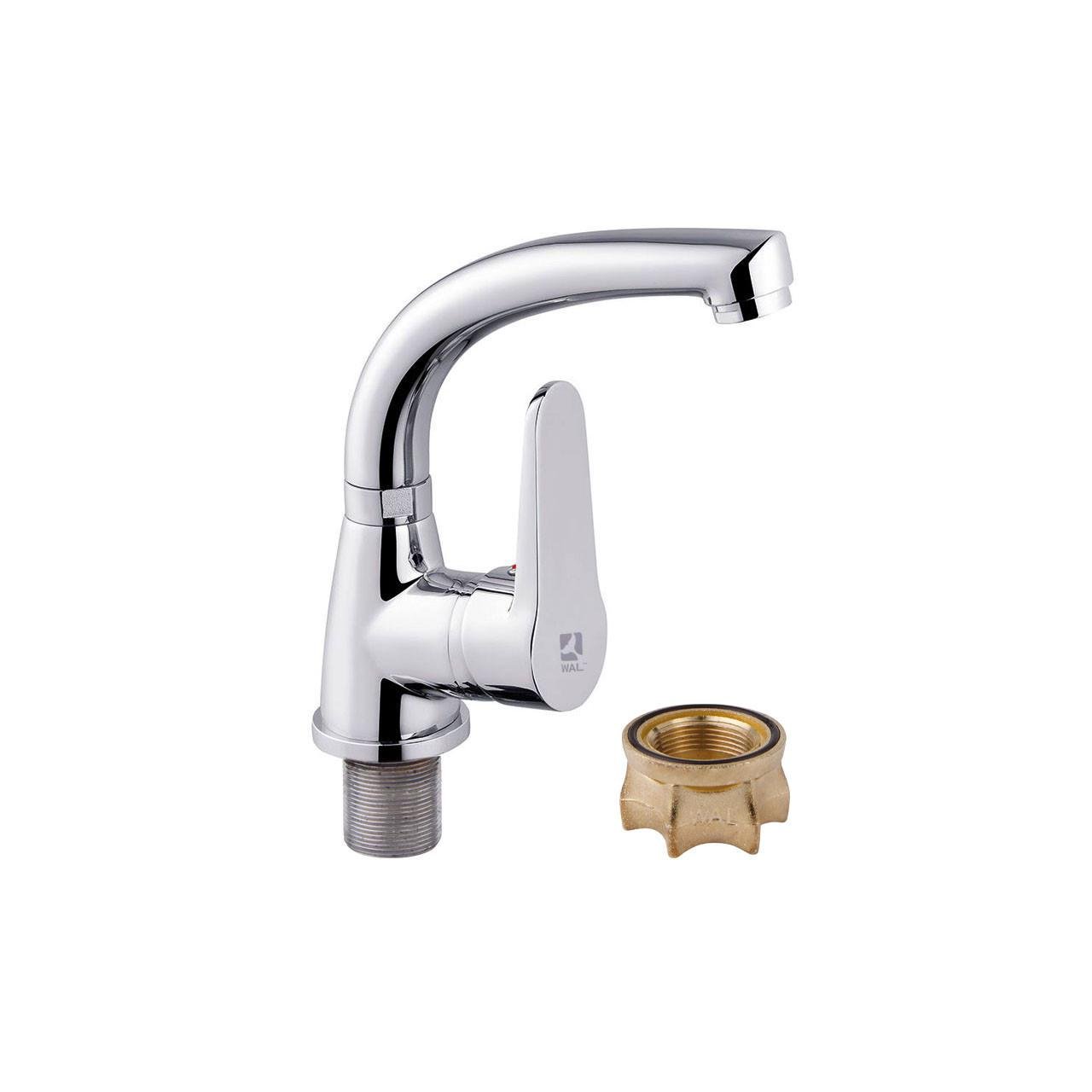 Смеситель для раковины WAL BOU1-K146 на гайке (2493752962) Смеситель для раковины WAL BOU1-K146 на гайке (2493752962)
