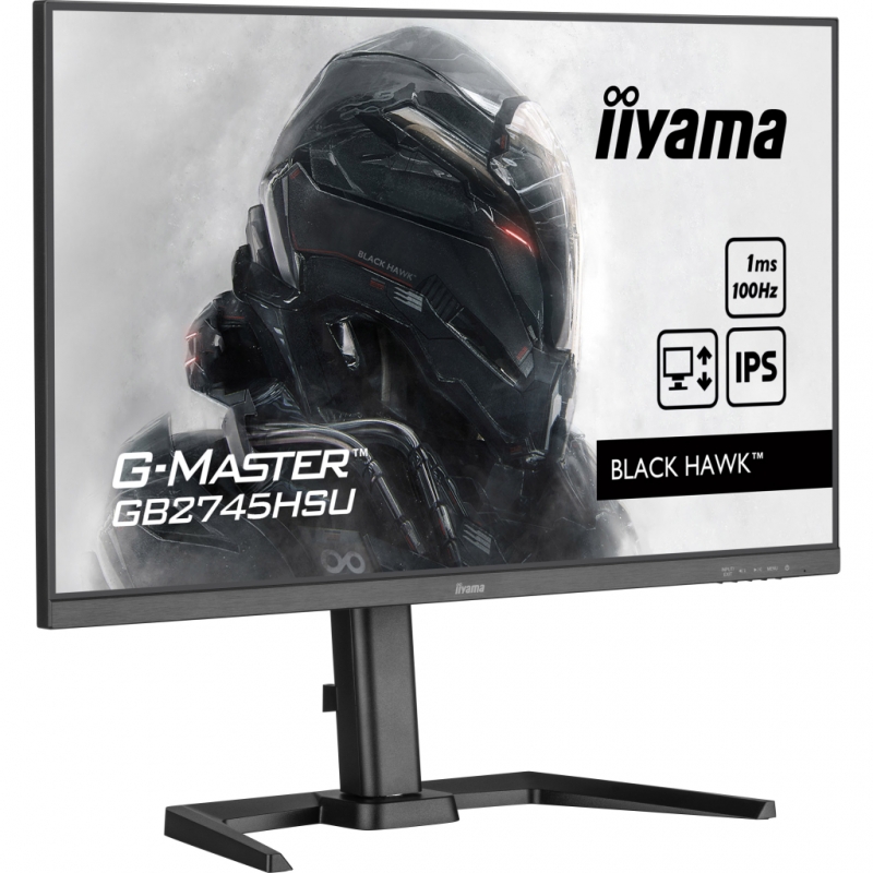 Монітор безрамковий iiyama GB2745HSU-B2 IPS 1920x1080 Full HD 27" 4W (26832314) - фото 4 Монітор безрамковий iiyama GB2745HSU-B2 IPS 1920x1080 Full HD 27" 4W (26832314) - фото 4