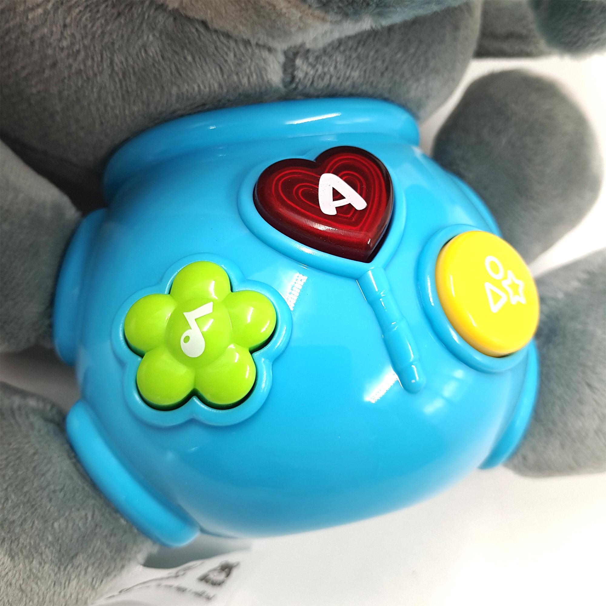 Брязкальце музичне TK Union Group слоник з підсвічуванням 17 см (108758s) - фото 3 Брязкальце музичне TK Union Group слоник з підсвічуванням 17 см (108758s) - фото 3