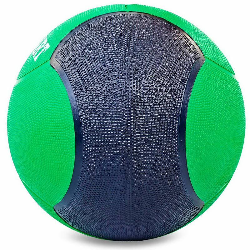 Мяч медицинский медбол Zelart Medicine Ball FI-5121-7 7 кг Зеленый/Черный (DR003482) - фото 2