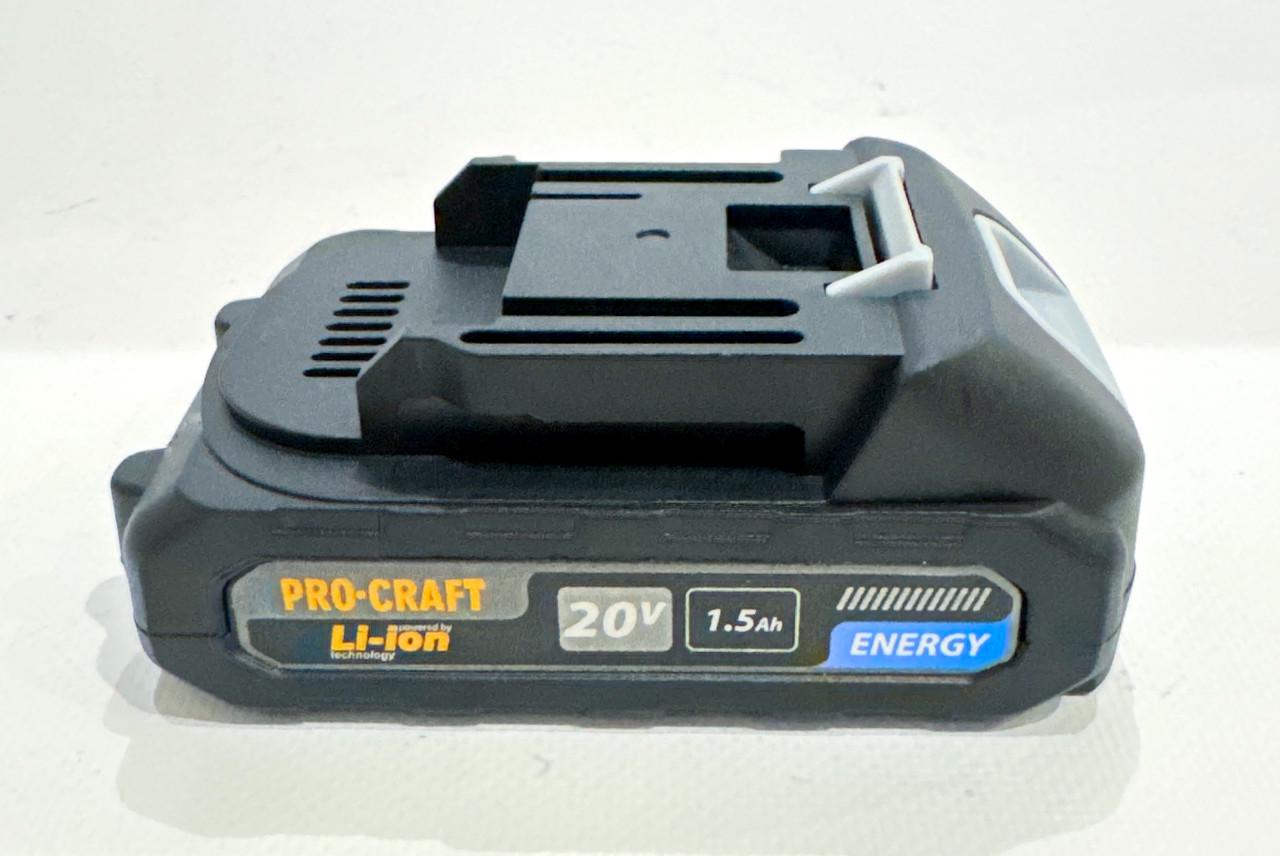 Акумулятор для міні акумуляторної пилки Procraft PKA-44LI 20V 1,5 Ah (2284582769) - фото 3 Акумулятор для міні акумуляторної пилки Procraft PKA-44LI 20V 1,5 Ah (2284582769) - фото 3