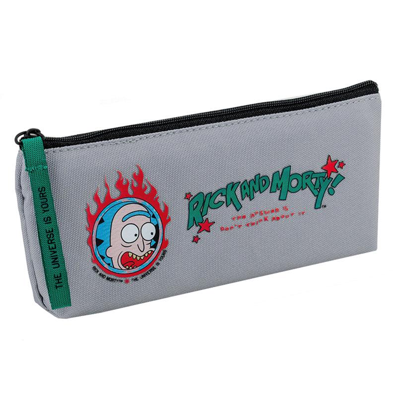 Пенал KITE Rick & Morty для хлопчика Сірий (RM25-680)