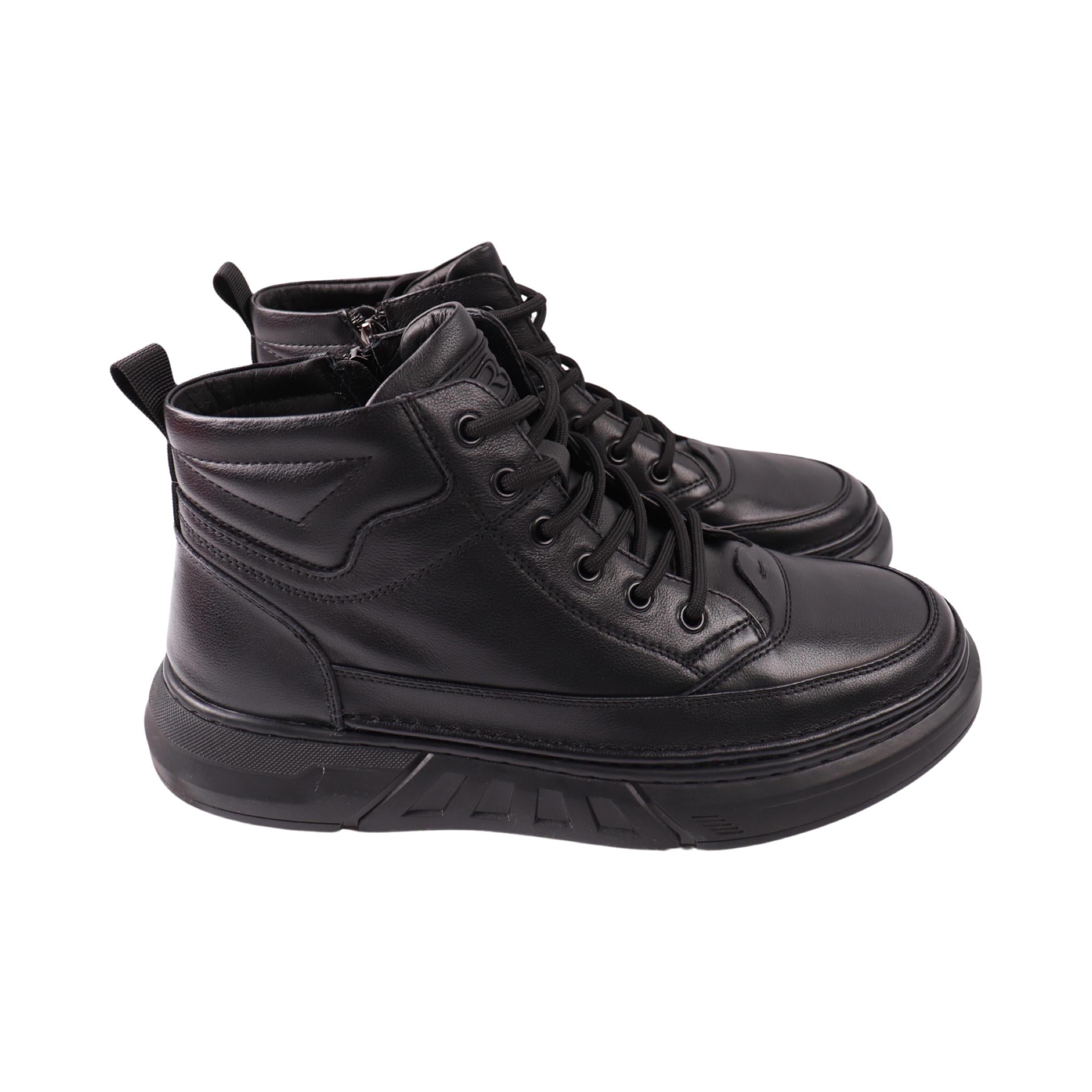 Ботинки мужские Berisstini 224-24ZHS р. 43 натуральная кожа Черный (29209247)