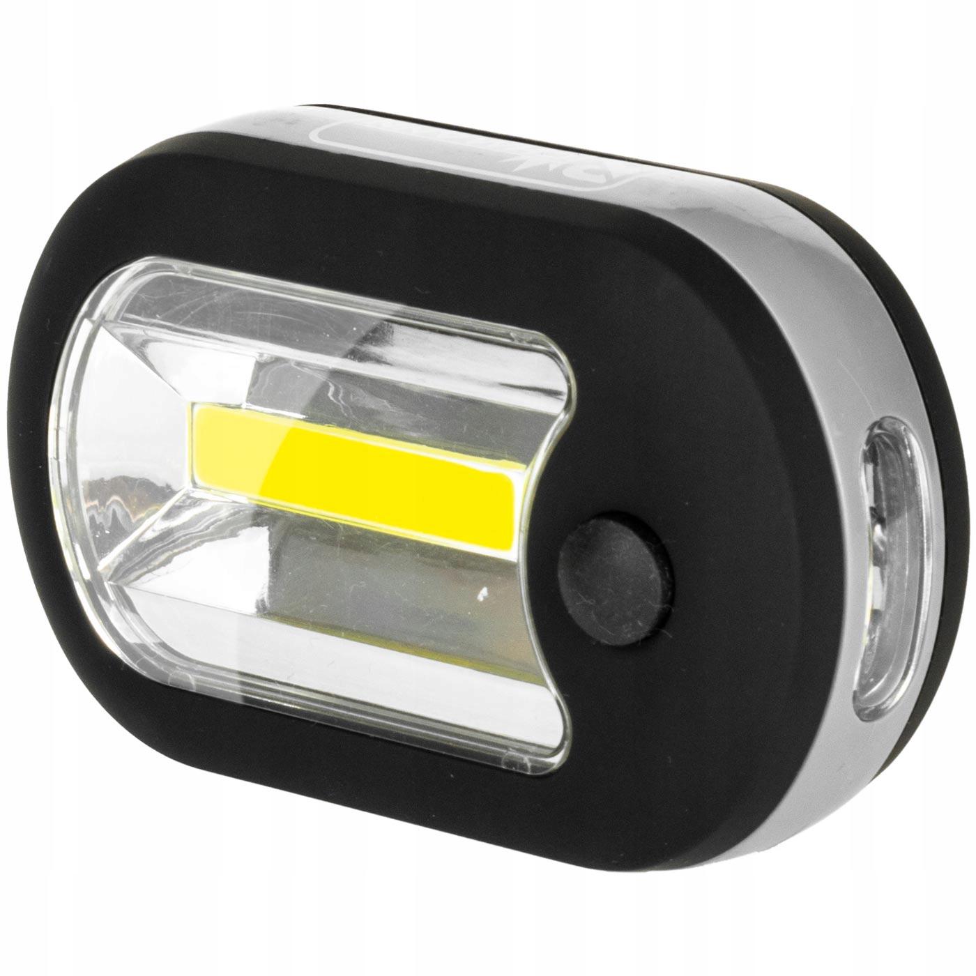 Ліхтар діодний овальний Richmann COB-LED + 3LED з магнітом 3 W 200 lm (C6808)