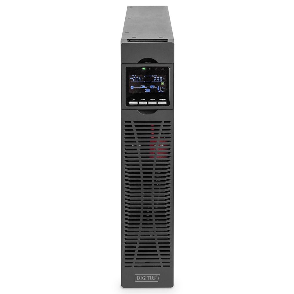 Источник бесперебойного питания Digitus OnLine 2000VA/2000W LCD 8xC13 RJ45 RS232 USB Rack/Tower (DN-170095) - фото 9 Источник бесперебойного питания Digitus OnLine 2000VA/2000W LCD 8xC13 RJ45 RS232 USB Rack/Tower (DN-170095) - фото 9
