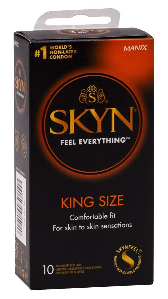 Презервативы без латекса больших размеров Manix SKYN King Size 10 шт. (411809)