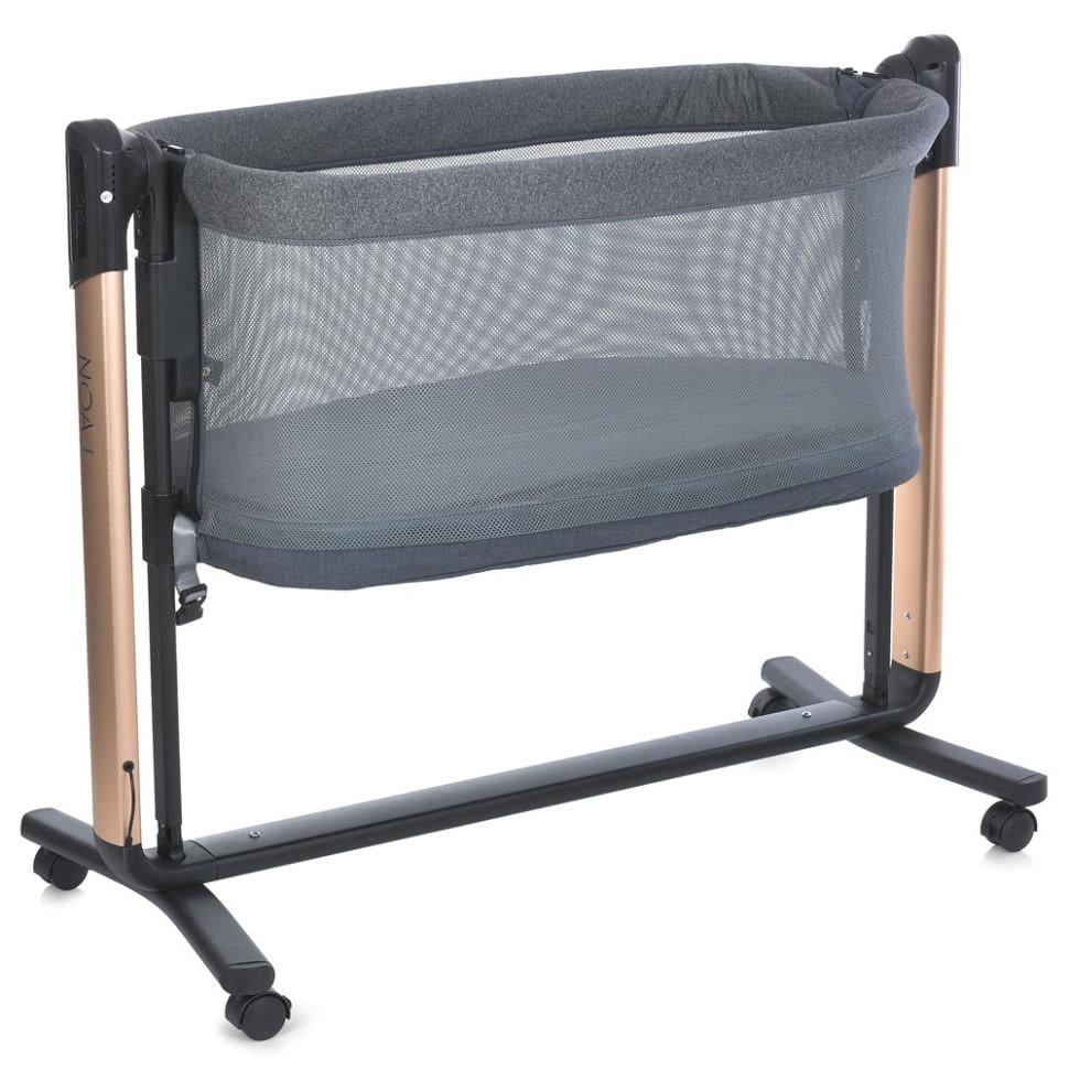 Манеж-ліжечко NOA ME 1125-G Dark Gray (8614)