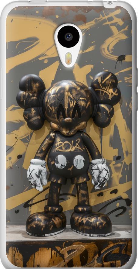 Чехол на Meizu M1/M1 mini Bronze kaws (6097u-188-42517)