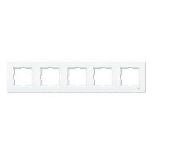 Рамка VI-KO Karre 5-на горизонтальна Білий (31517148) Рамка VI-KO Karre 5-на горизонтальна Білий (31517148)