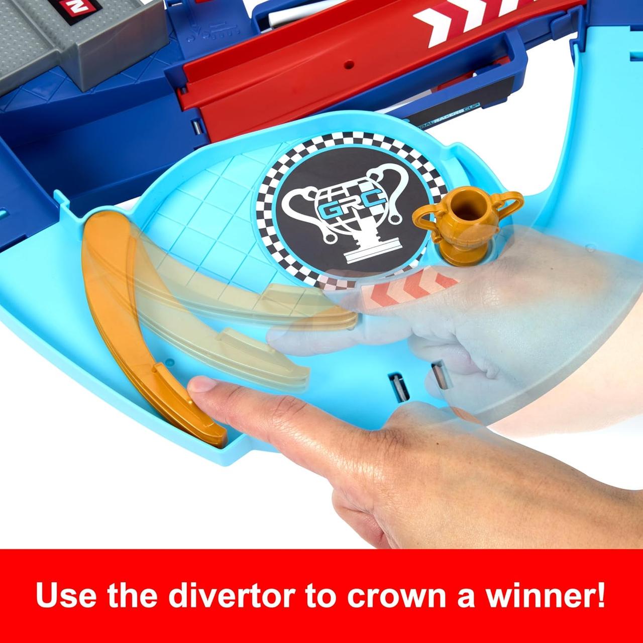 Трек Disney and Pixar Cars Jumping Raceway Lightning McQueen Mattel HXJ32 (26813525) - фото 5