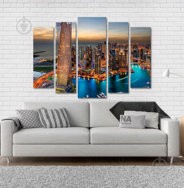 Модульна картина Poster-land Нічне місто Art-67_5