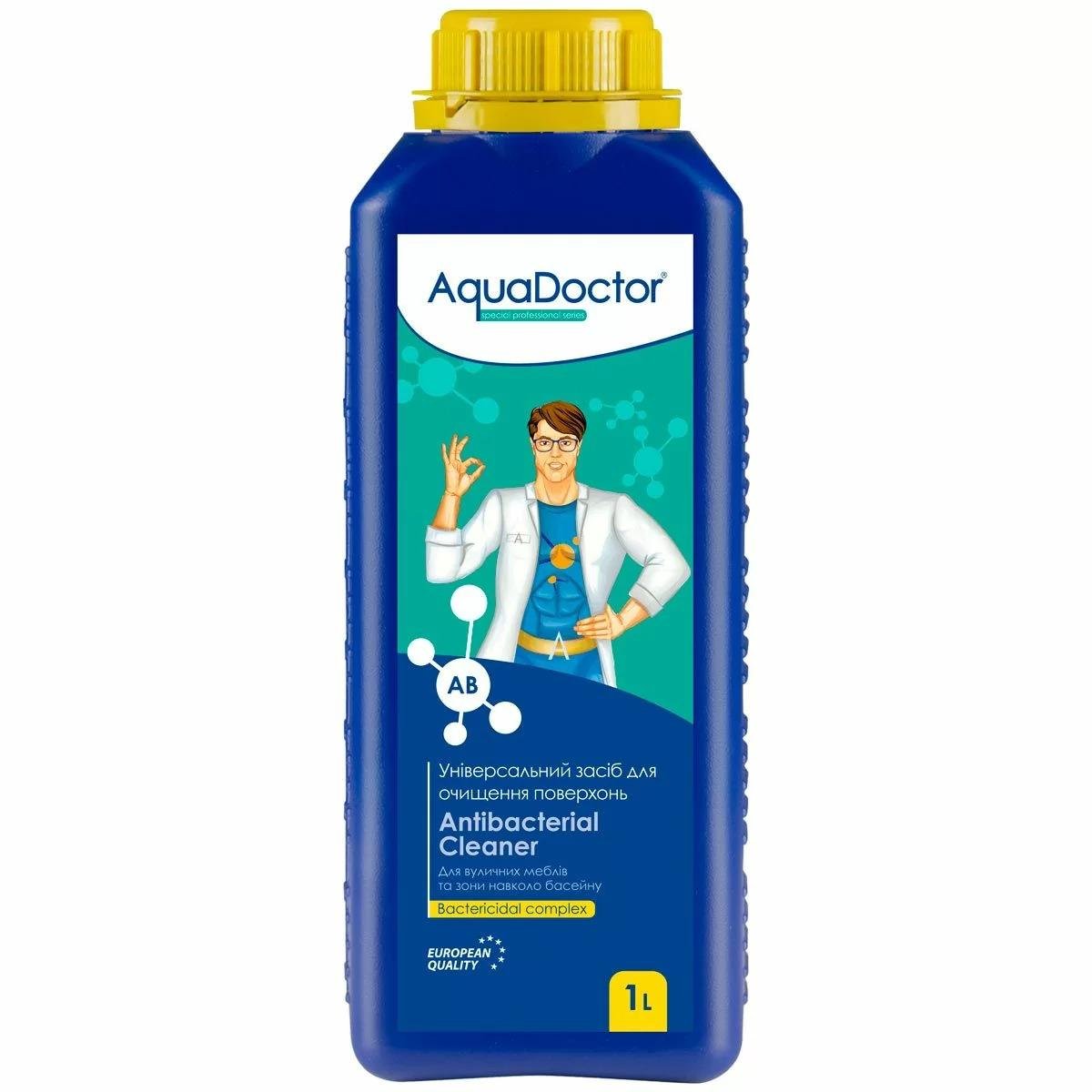 Засіб для очищення поверхонь універсальний AquaDoctor AB Antibacterial Cleaner - фото 1