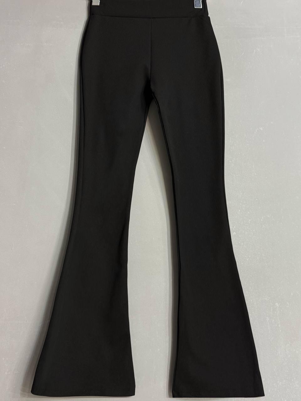 Лосины женские Prenses 806 утепленные клёш рубчик L Черный (5681) - фото 6 Лосины женские Prenses 806 утепленные клёш рубчик L Черный (5681) - фото 6