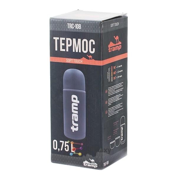 Термос Tramp Soft Touch 0,75 л Серый (TRC-108-grey) - фото 7 Термос Tramp Soft Touch 0,75 л Серый (TRC-108-grey) - фото 7