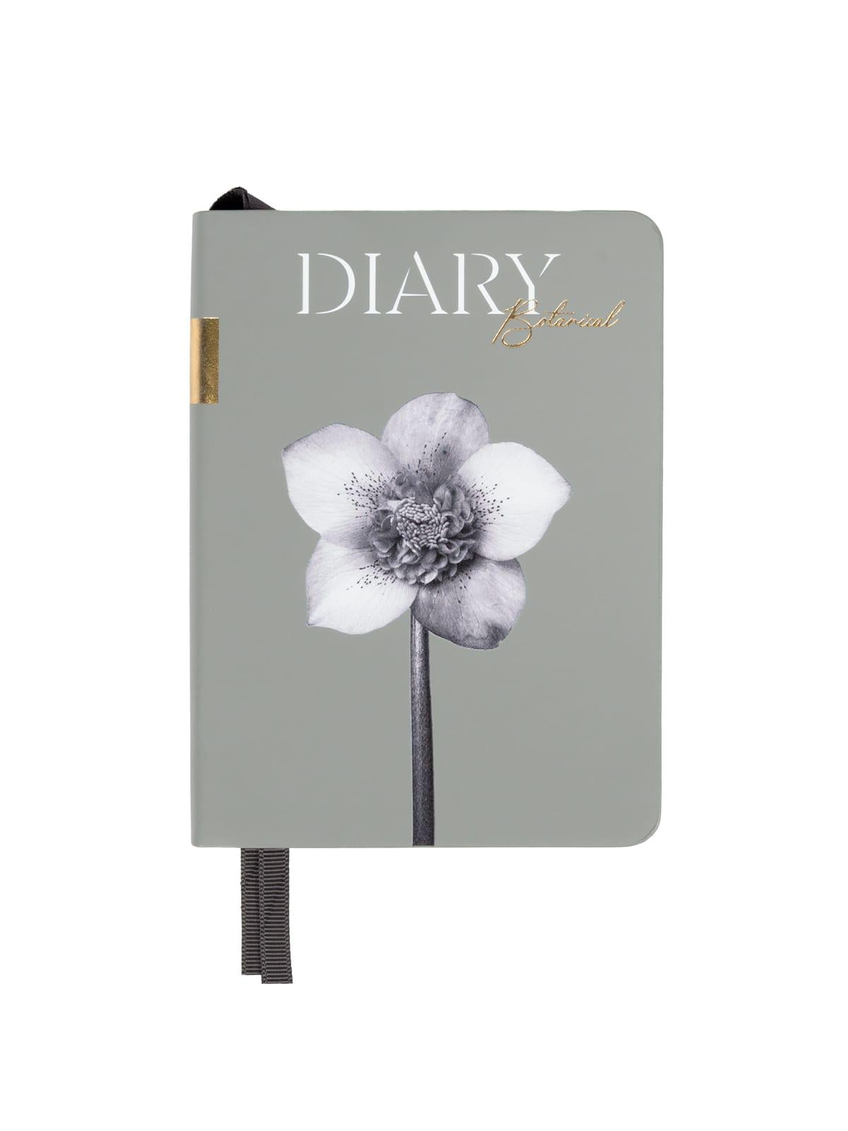 Дневник 2027 А6 Leo Planner Botanic датированный Серый (252790)