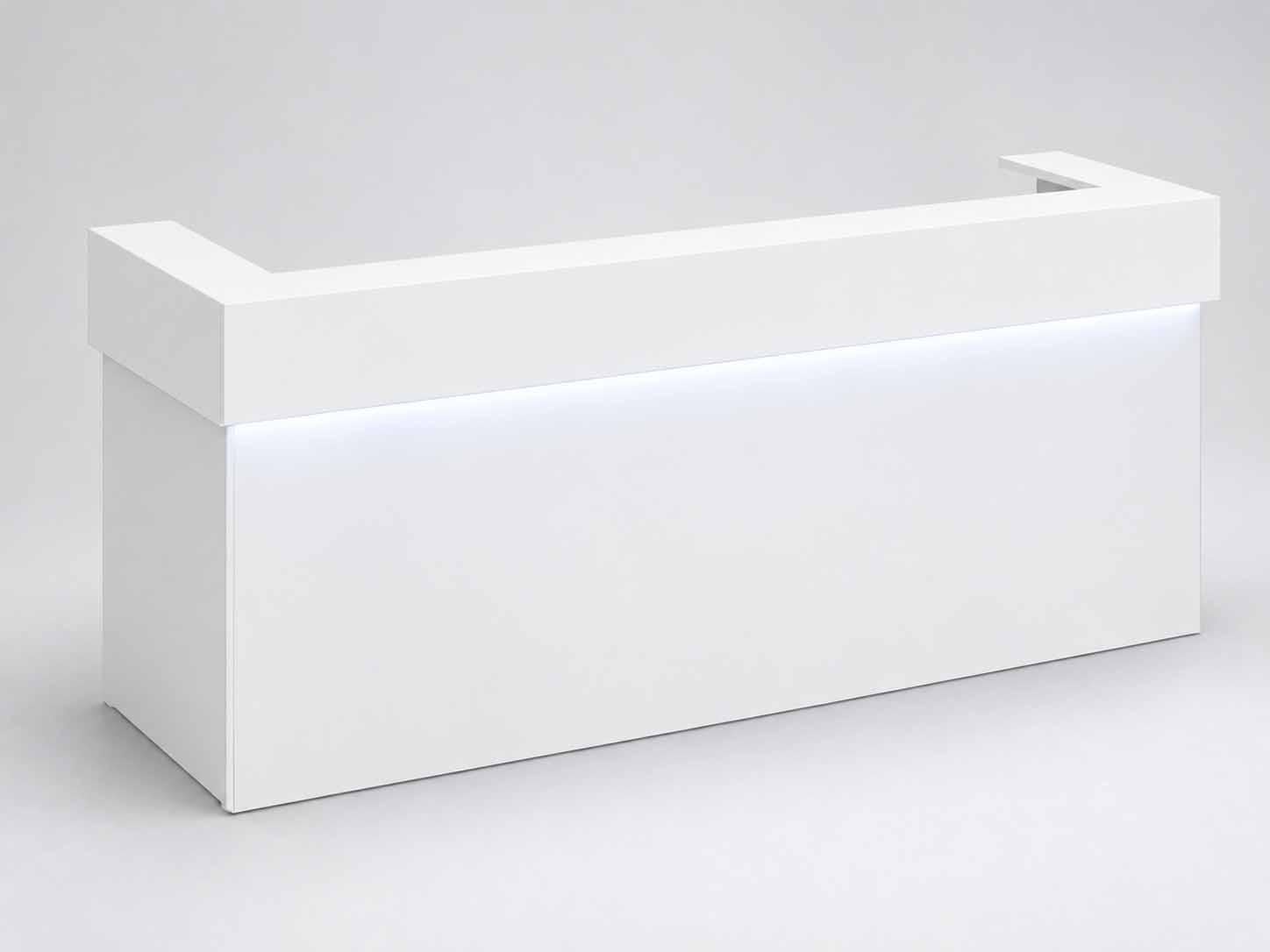 Стойка регистрации ROMKOS RS-06 с LED-нишей Белый (36673363)