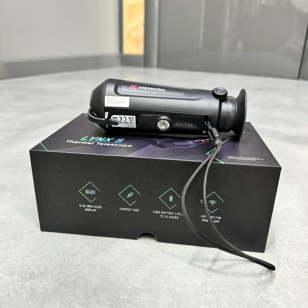 Монокуляр тепловизионный HikMicro LYNX LC06 6,2 мм 250 м Wi-Fi HM-TS01-06S1F/W-LC06S (245415) - фото 2