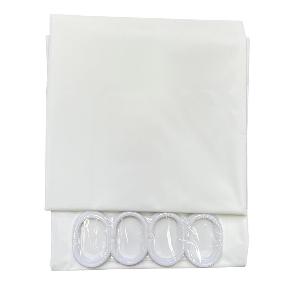 Штора для ванної кімнати ZERIX SCP-001 180x180 мм Білий (25618679) - фото 2 Штора для ванної кімнати ZERIX SCP-001 180x180 мм Білий (25618679) - фото 2