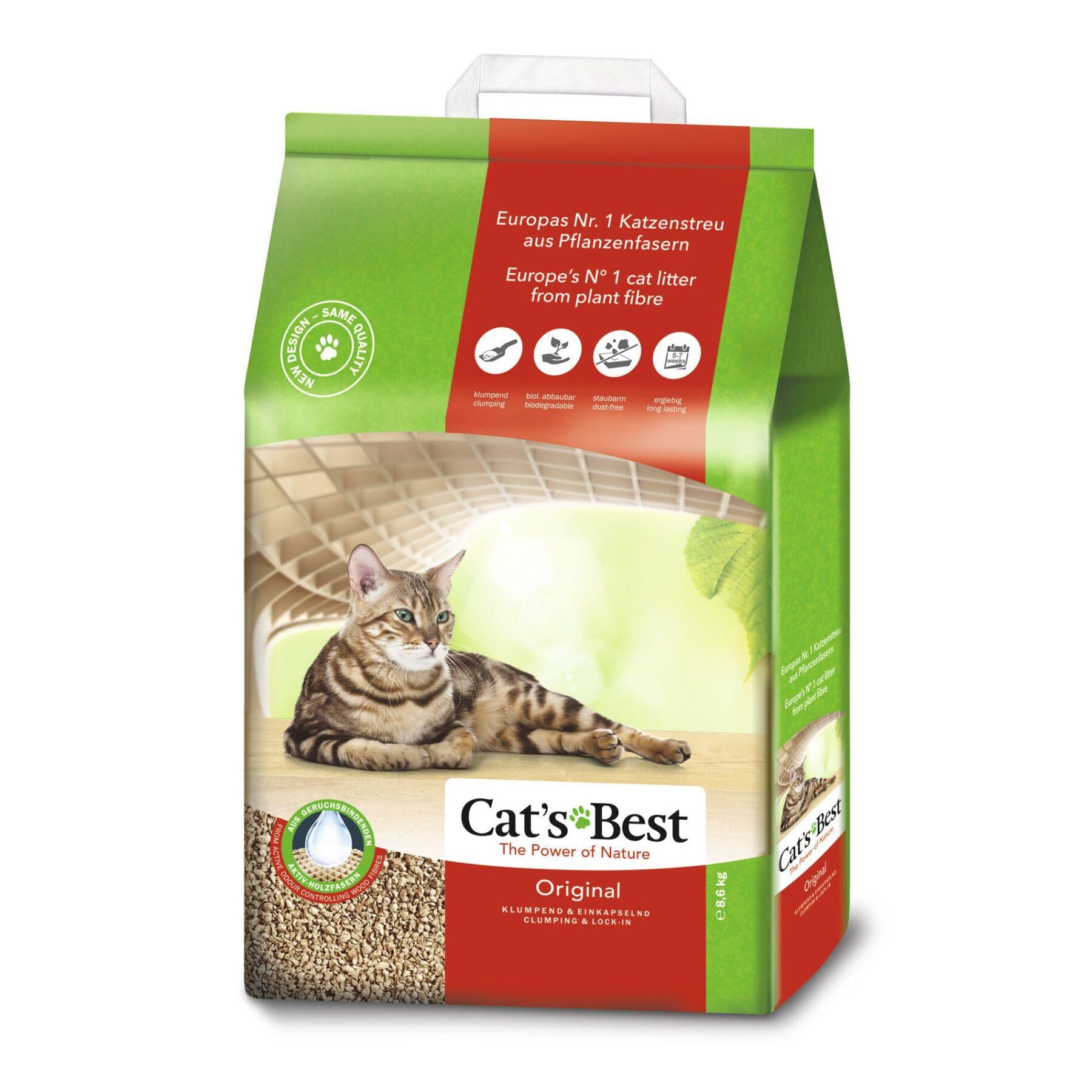 Наполнитель деревянный Cats Best 20 л/8,6 кг (JRS318669/6695)