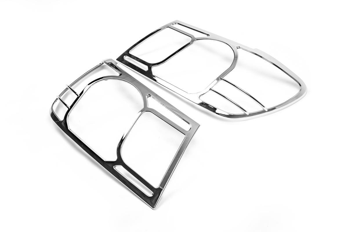 Накладки на фары V1 для Toyota Land Cruiser 100 2 шт. пластик 2237