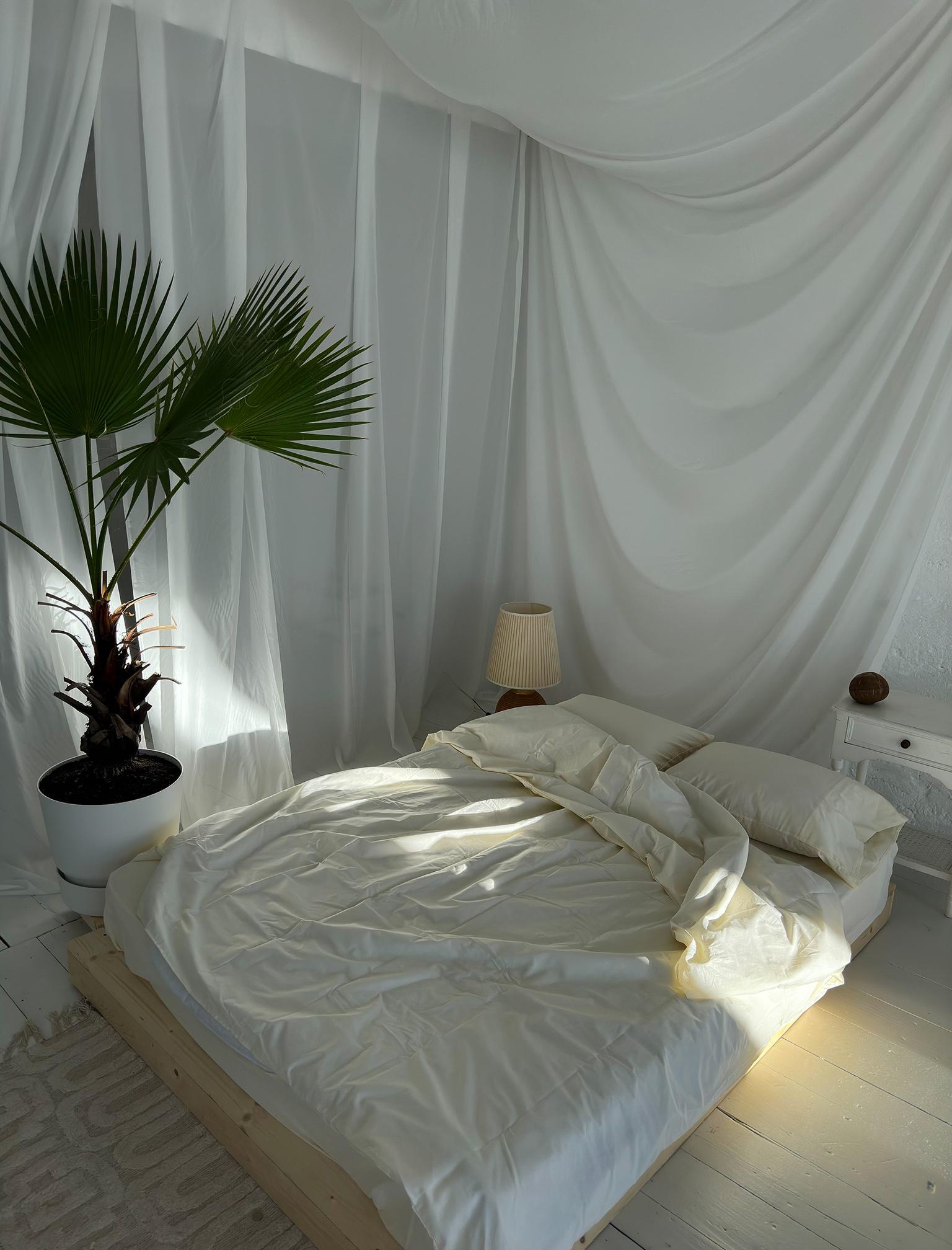 Комплект постельного белья двуспальный Amore Glux-1023 бязь Молочный (KPB-A2-Glux-1023(70x70)_) - фото 9 Комплект постельного белья двуспальный Amore Glux-1023 бязь Молочный (KPB-A2-Glux-1023(70x70)_) - фото 9