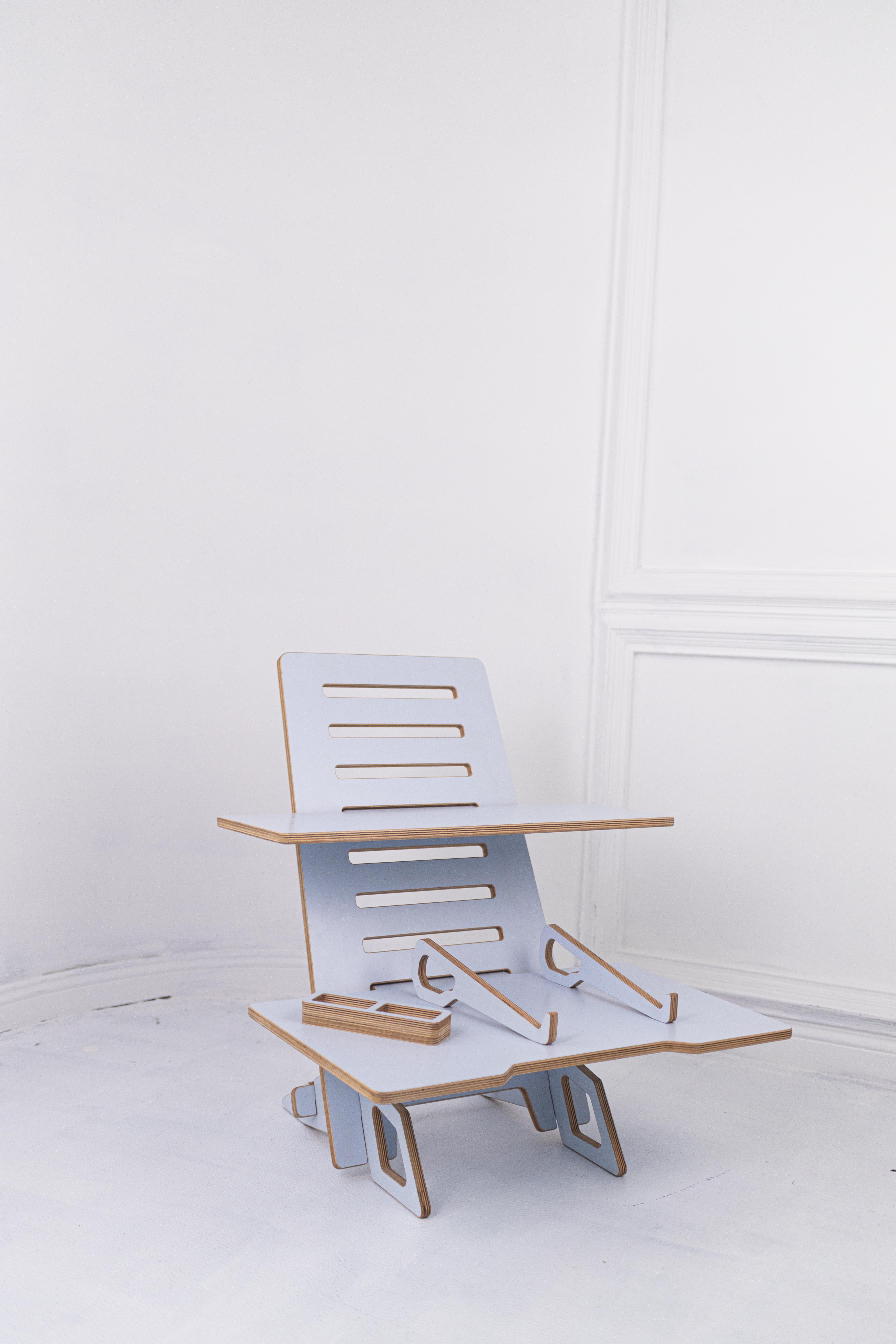 Стіл для ноутбука універсальний Otaman desk Mini desk Блакитний (568649) - фото 2 Стіл для ноутбука універсальний Otaman desk Mini desk Блакитний (568649) - фото 2