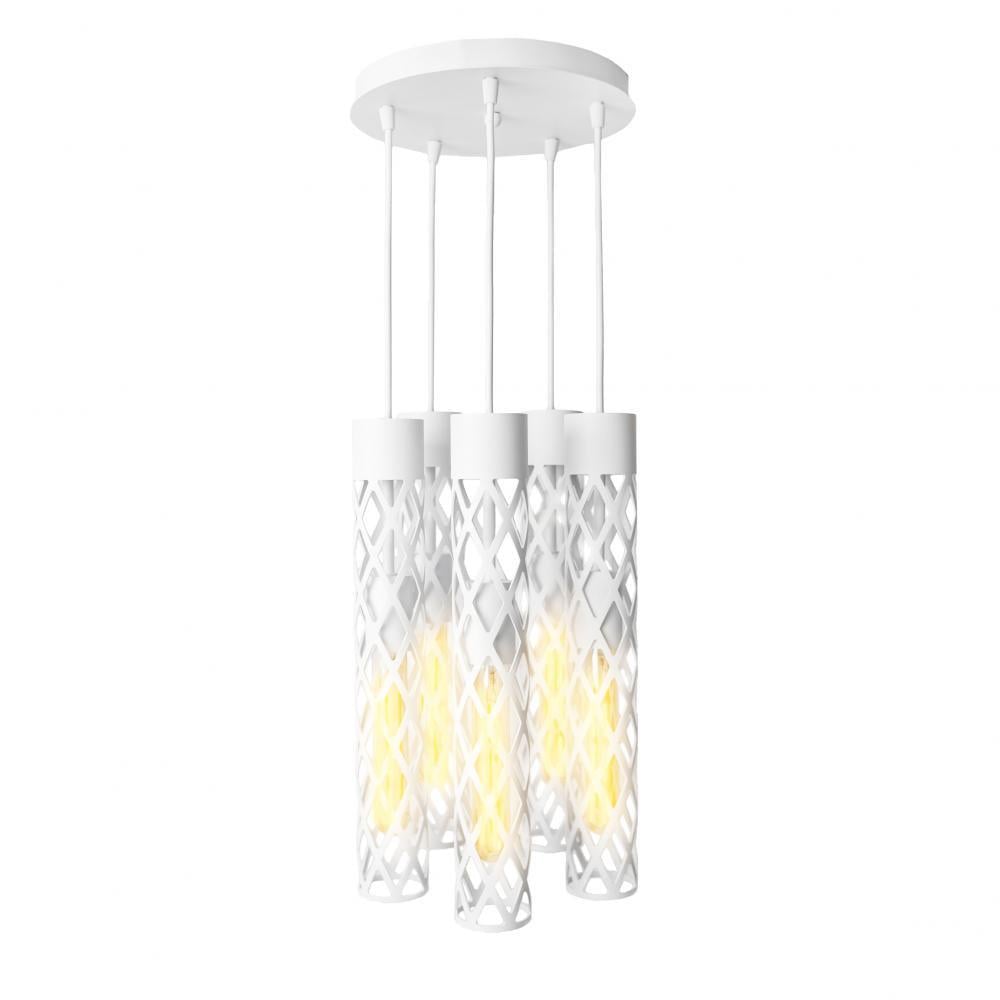 Подвесной светильник MSK Electric Flow NL 6041-5R WH (1930984351)