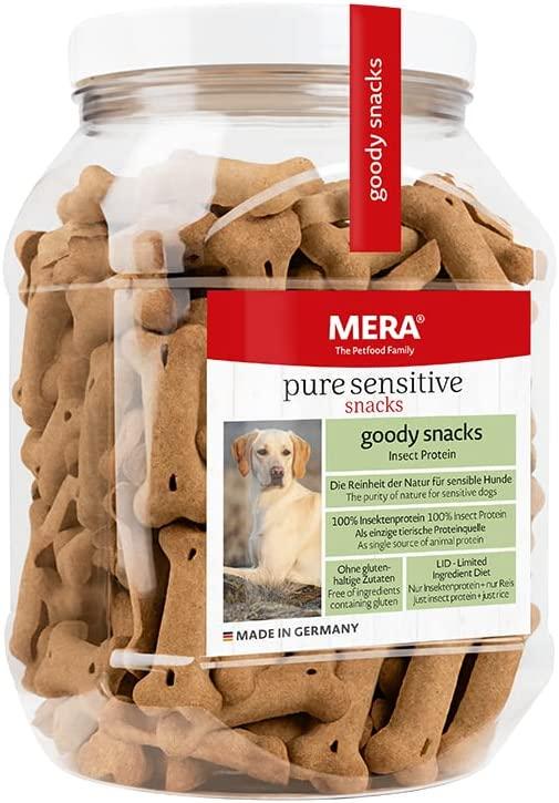 Лакомства для чувствительных собак MERA Pure Sensitive Snacks Insect Protein 600 г (1649737181)