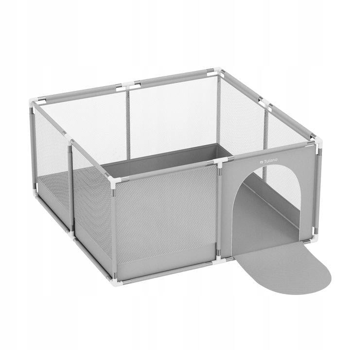 Манеж детский Tulano Cozy 20 130х65 см Серый (5903796014181)