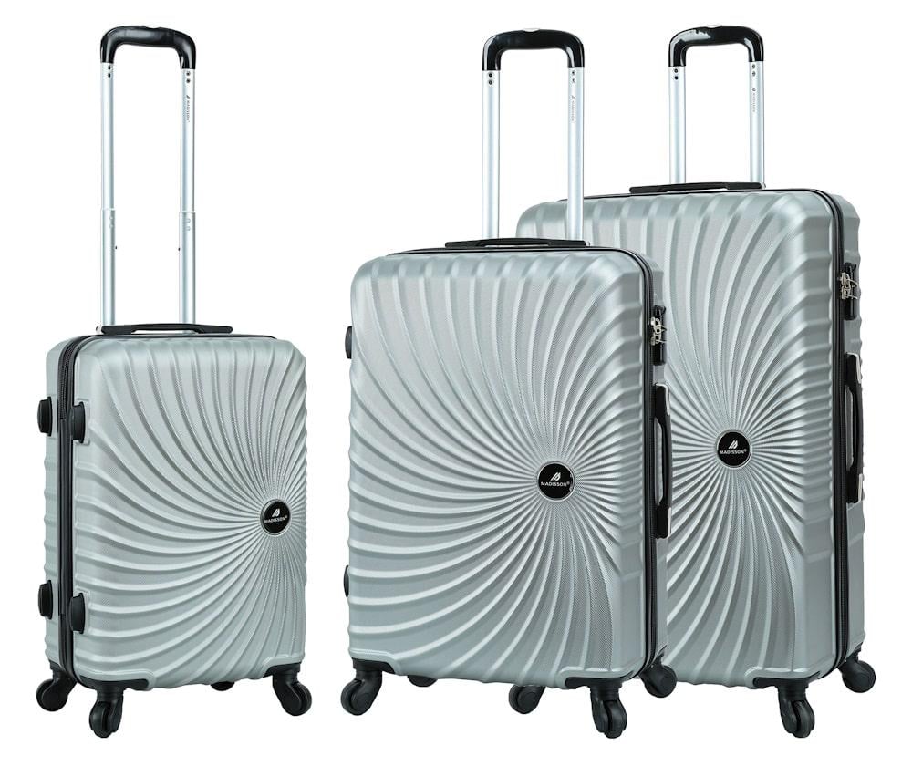 Комплект чемоданов Madisson Snowball 44603 Серебряный (31219043)