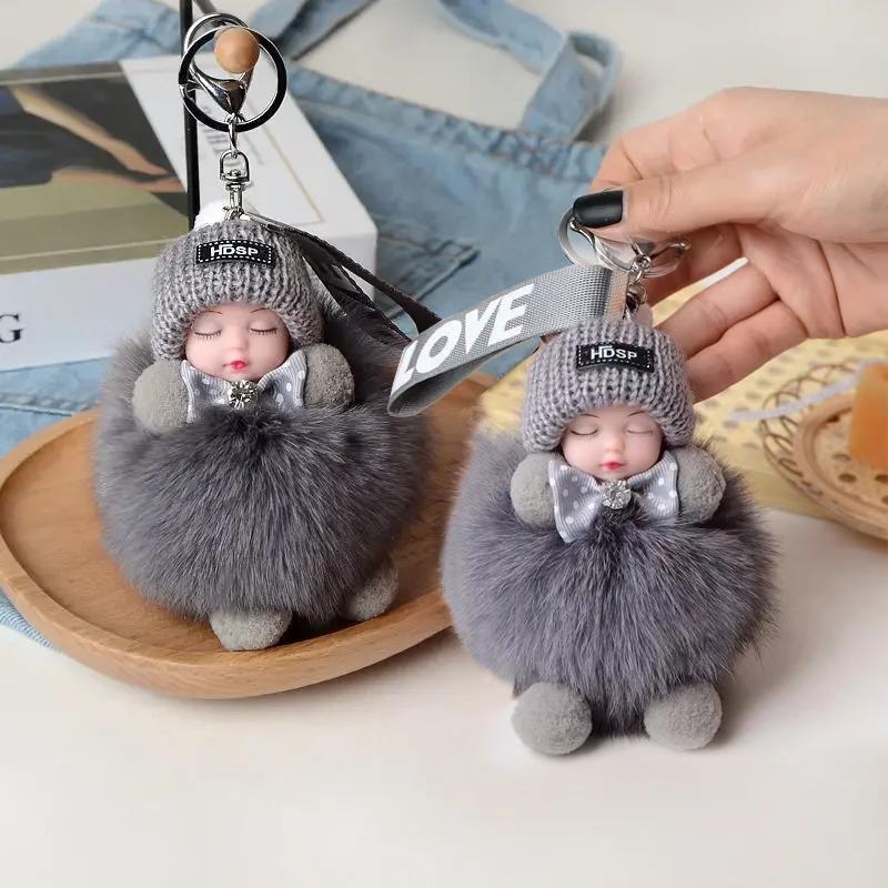 Брелок-подвеска AUKEY Модница 2 шт. Grey (id_2000)