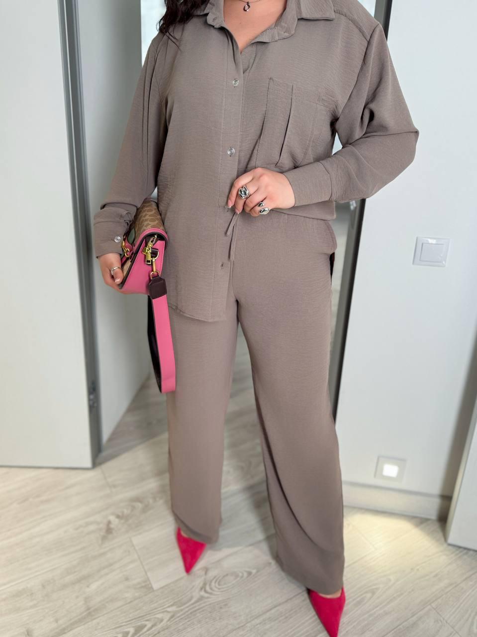 Костюм жіночий брючний XXL (Код.088) - фото 4 Костюм жіночий брючний XXL (Код.088) - фото 4