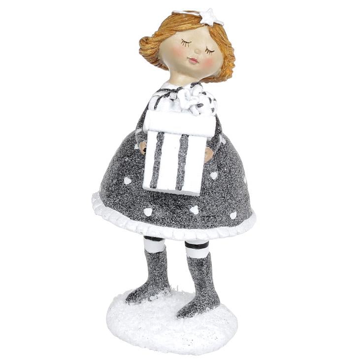 Декоративная подвесная фигурка BonaDi Детка с подарком (823-198)