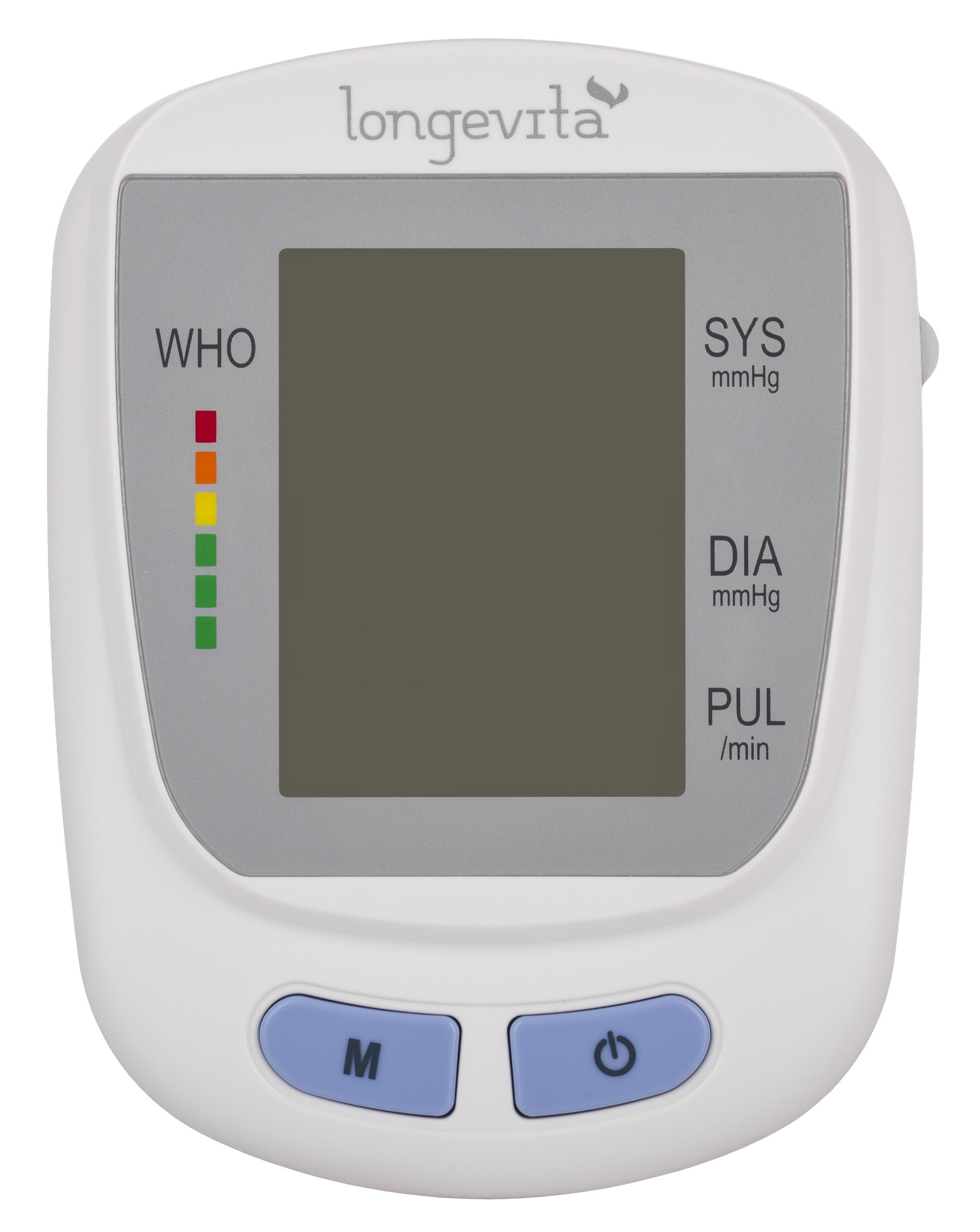 Вимірювач тиску автоматичний Longevita BP-103 (UG-BP-103) - фото 4 Вимірювач тиску автоматичний Longevita BP-103 (UG-BP-103) - фото 4