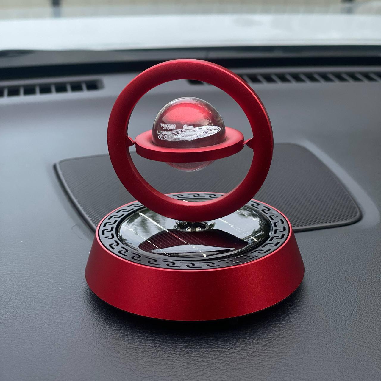 Ароматизатор в машину на сонячній батареї кільця що обертаються (33506-1) - фото 2 Ароматизатор в машину на сонячній батареї кільця що обертаються (33506-1) - фото 2