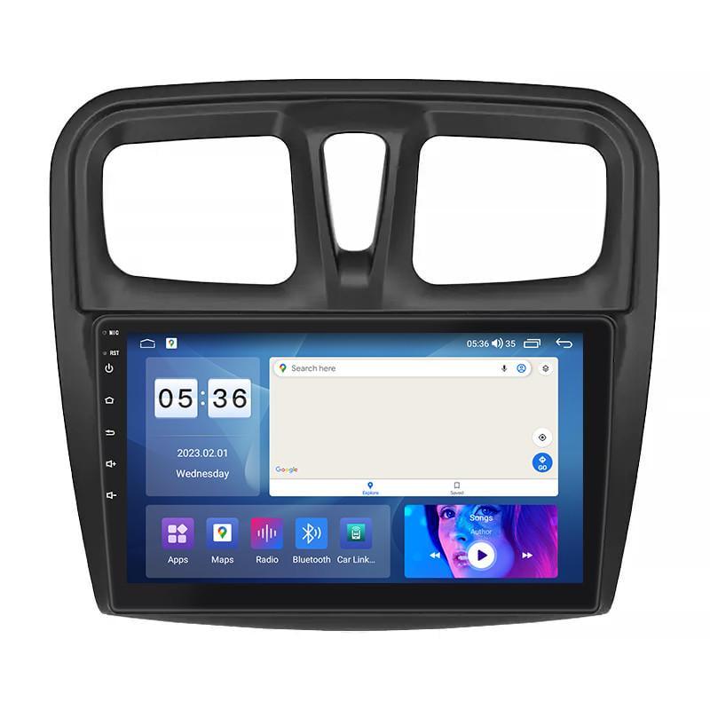 Автомагнитола штатная Lesko для Dacia Sandero II ver 3 2012-2016 10" 2/32Gb CarPlay 4G Wi-Fi GPS Prime MOB