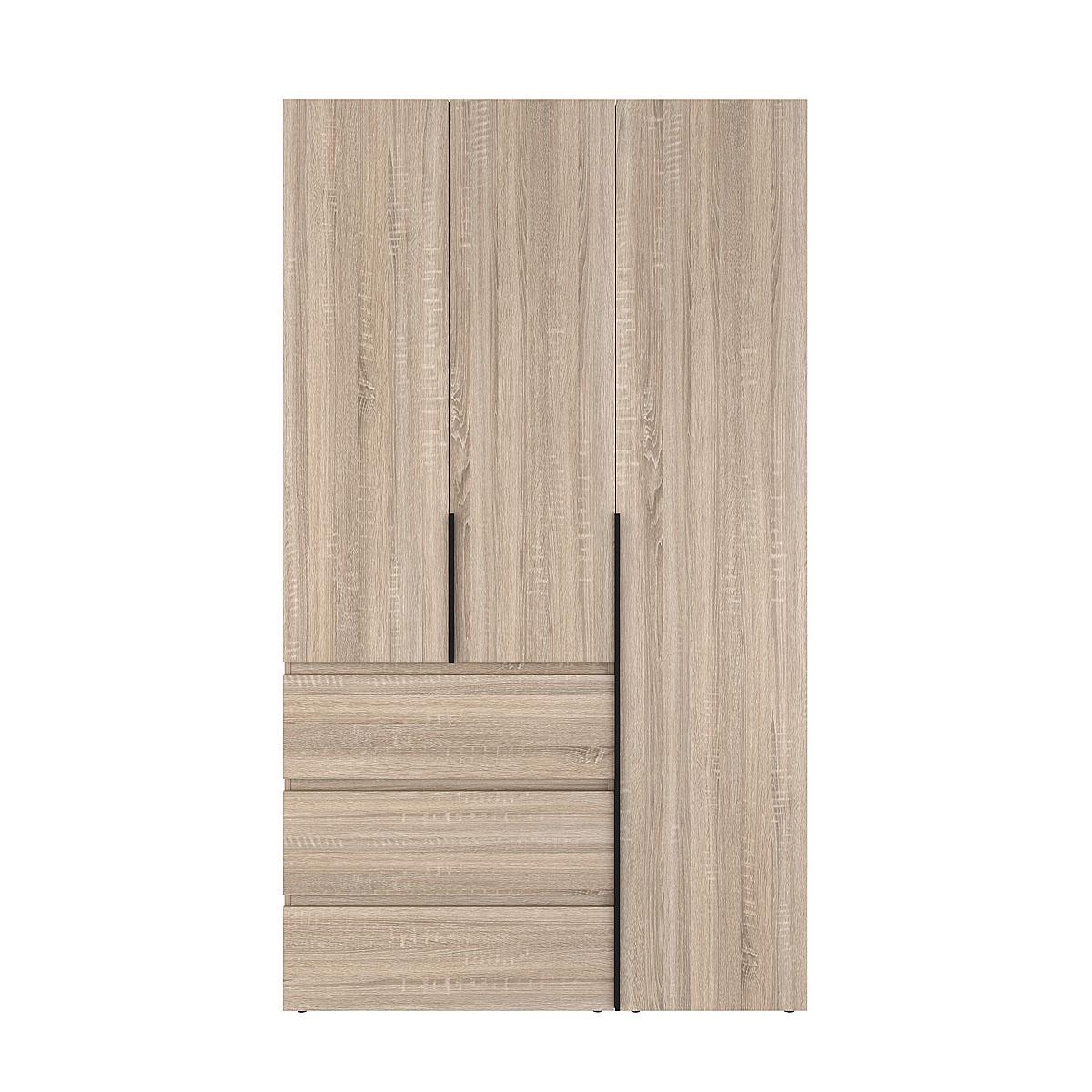 Шкаф распашной комбинированный ART IN HEAD №2 Light 1200x500x2200 мм Дуб Сонома светлый (GALTK0213000000) - фото 1