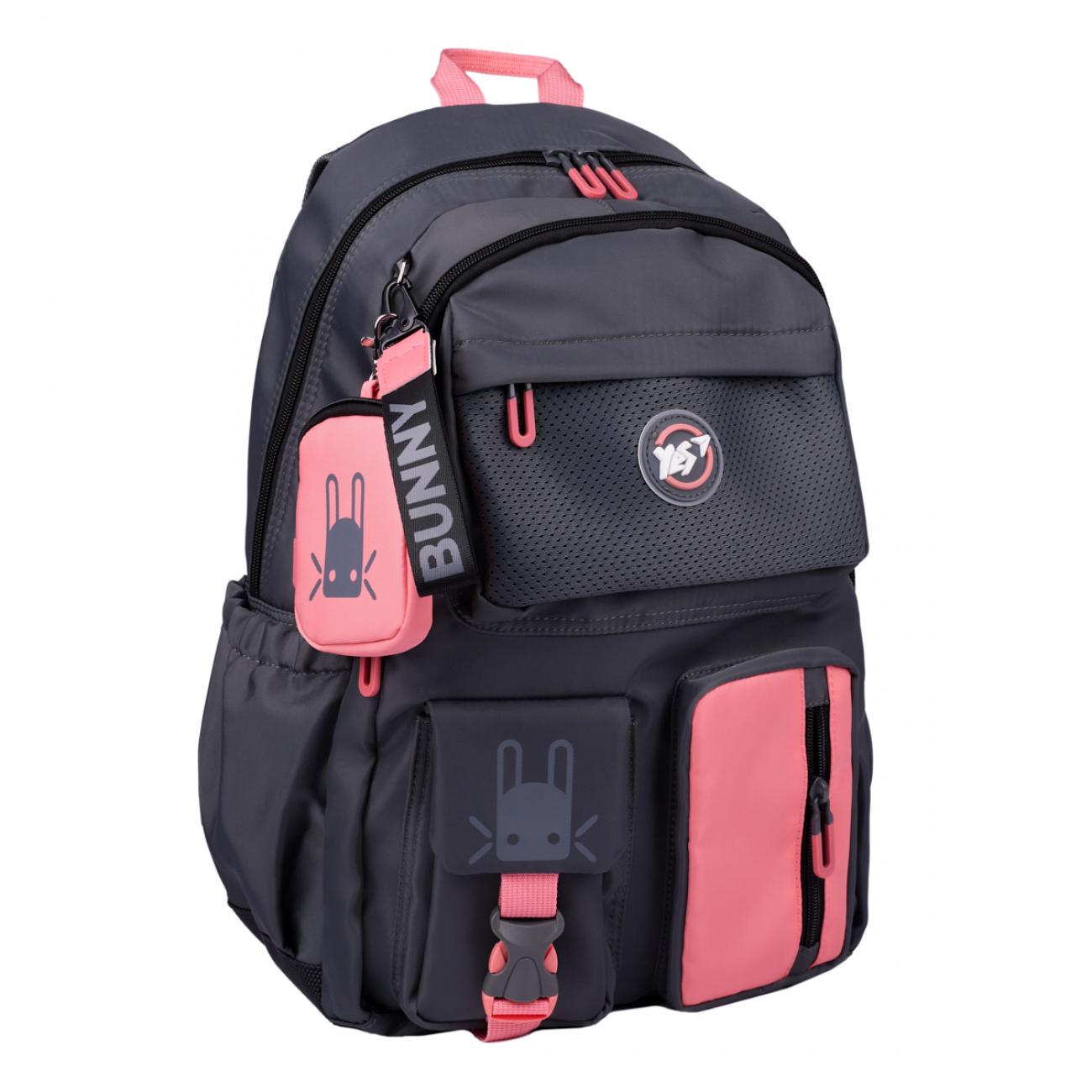 Рюкзак YES Bunny 43x30x16 см 21 л Черный (559992)
