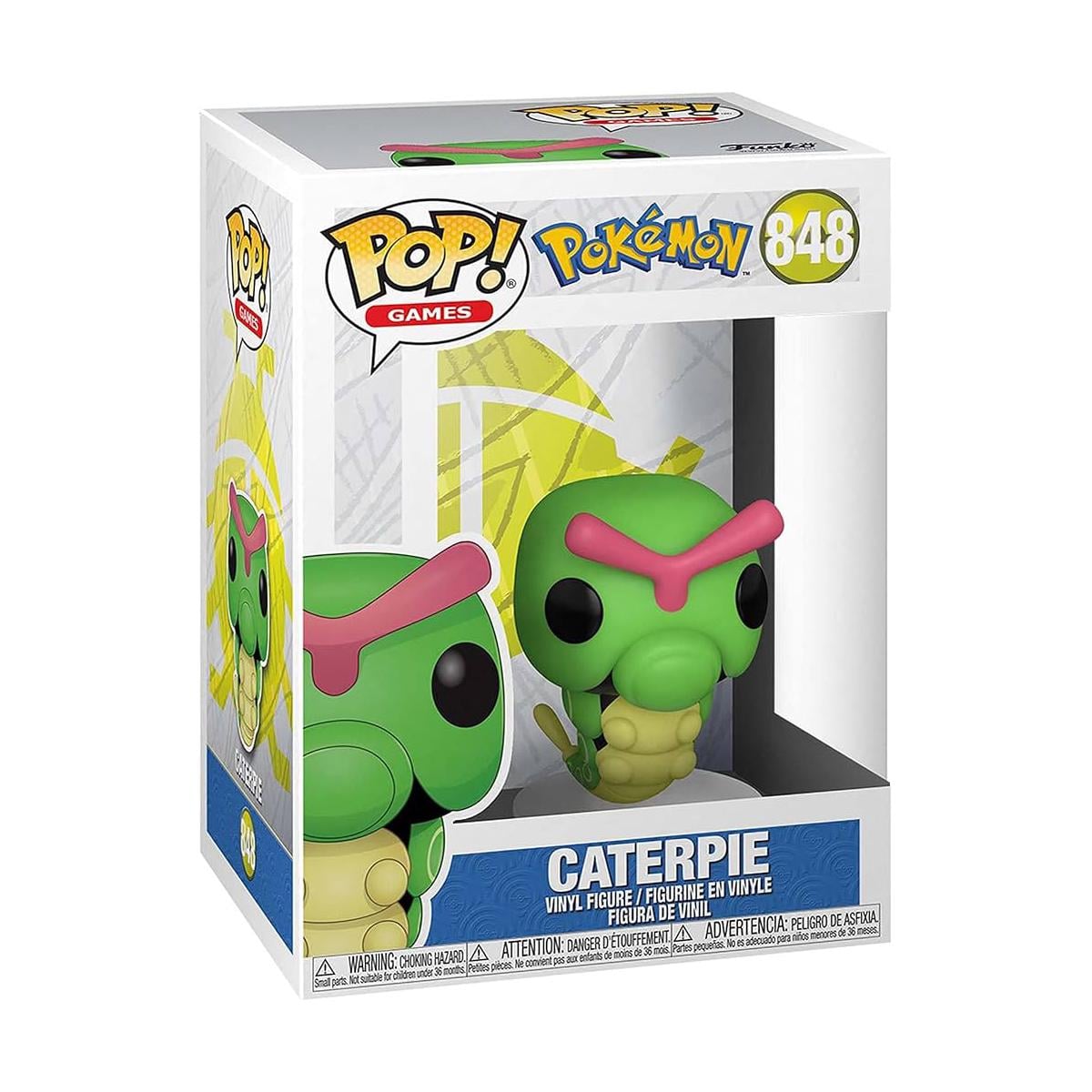 Детская игровая фигурка Funko POP Pokemon Caterpie Покемон Катерпи Зеленый (74628) Детская игровая фигурка Funko POP Pokemon Caterpie Покемон Катерпи Зеленый (74628)