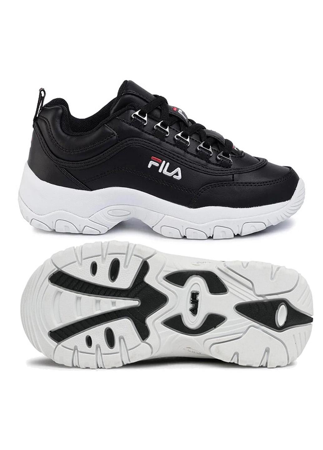 Кроссовки детские Fila Strada Low Kids р. 33 21 см Black (1010781.25Y-33)