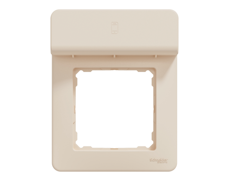 Рамка Schneider Electric с подставкой для мобильного ABS Sedna Design&Element Бежевый (SDD312809) Рамка Schneider Electric с подставкой для мобильного ABS Sedna Design&Element Бежевый (SDD312809)