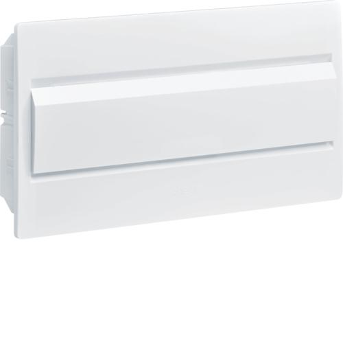 Щит врезной Hager Cosmos 18 модулей с дверью Белый (VR118PD)