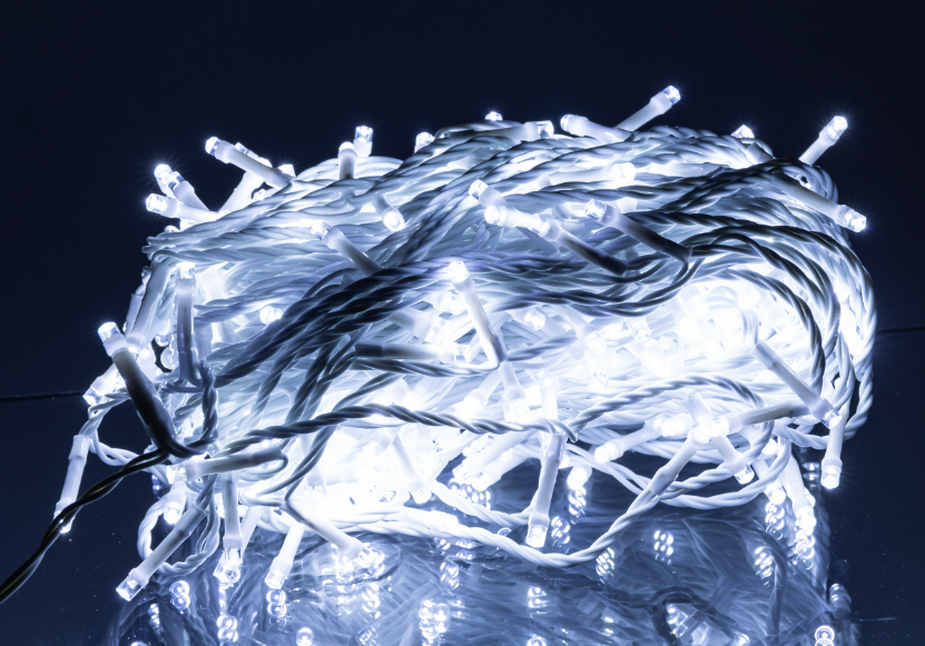 Гірлянда нитка вулична 300 LED 30 м від мережі біла нитка Білий - фото 4 Гірлянда нитка вулична 300 LED 30 м від мережі біла нитка Білий - фото 4