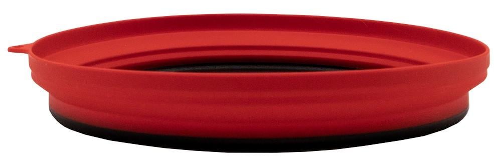 Тарелка Tramp силиконовая с пластиковым дном 1070 мл Терракотовый (TRC-124-terracota)