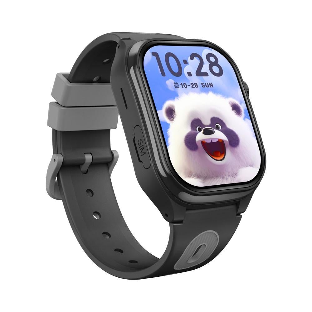 Смарт-часы детские Lemfo AS06 с GPS/сим-картой/AI-помощником/выдвижной камерой и прослушиванием Black (117235011)