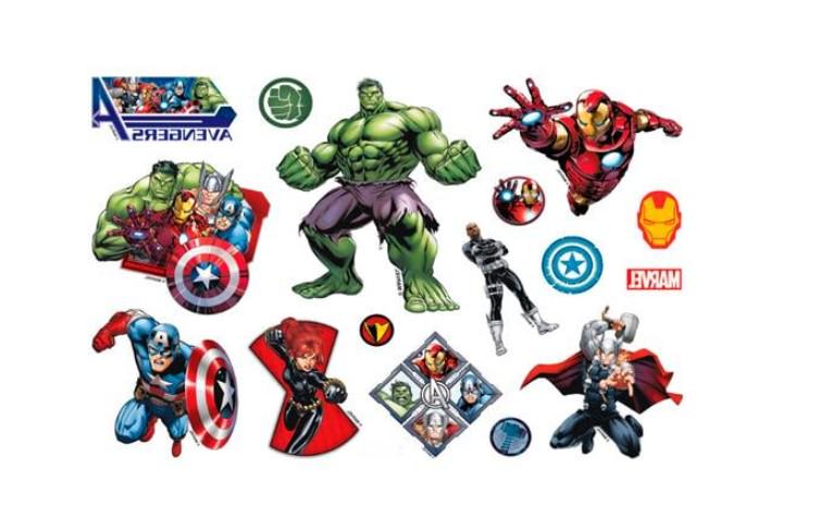 Детские татуировки Marvel Tattoo Set (3700)