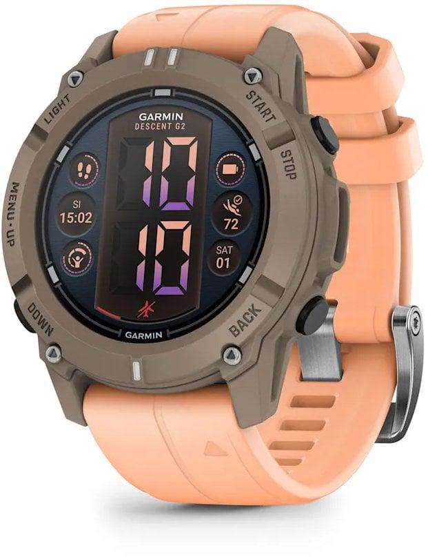 Смарт-годинник Garmin Descent G2 Paloma with Shell Pink Band (010-02986-01) Смарт-годинник Garmin Descent G2 Paloma with Shell Pink Band (010-02986-01)