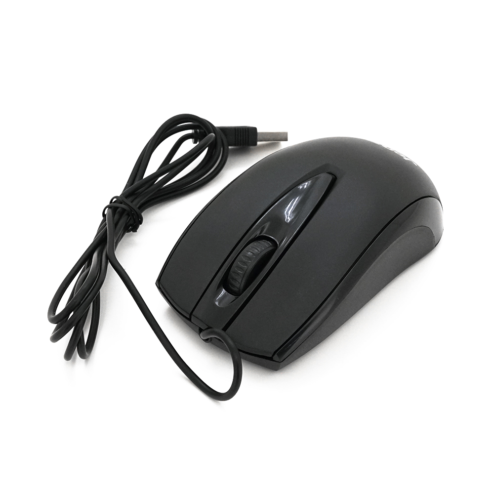 Компьютерная мышка проводная Jedel CP74 1000DPI Черный (31090)