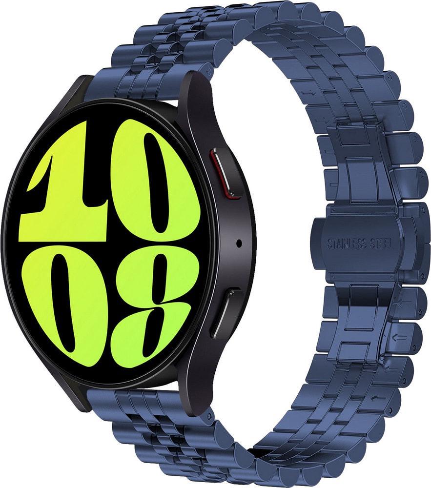 Браслет металлический Stech для Galaxy Watch 6 40 мм Blue (37551-28) Браслет металлический Stech для Galaxy Watch 6 40 мм Blue (37551-28)